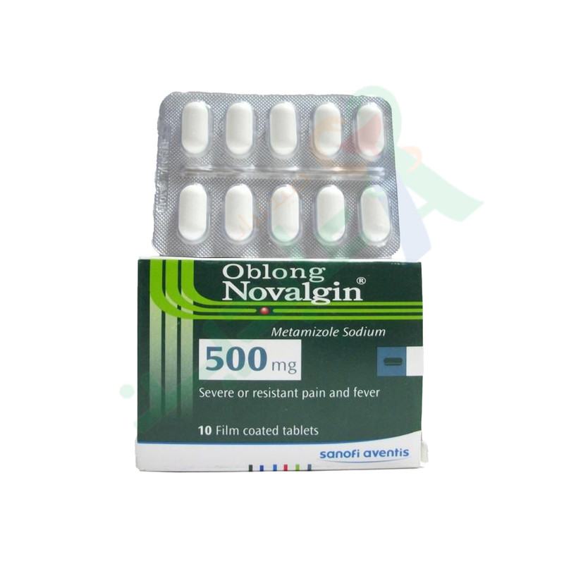 NOVALGIN OBLONG 10 TABLET | Abdin Pharmacies